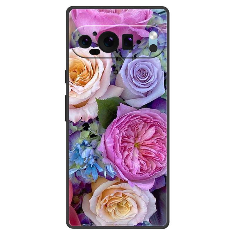For Google Pixel 9 Pro XL Case Silicone Luxury Space Soft Bumper for Pixel 9 9Pro 9ProXL 5G Phone Cover TPU Funda Fashion Bag
