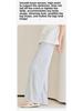 Pupu Maternity Wide-Leg Sun Protection Pants - Spring/Summer Lightweight Loose-Fit Casual Wear