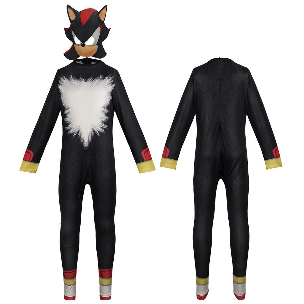 Tuta Cosplay Halloween Festa di Carnevale per Bambini Carnevale Anime Gioco Vestiti Con Maschera
