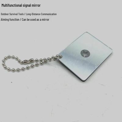Portable Survival Signal Mirror Set