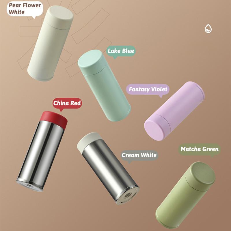 120/150/180ml Mini 316 Stainless Steel Portable Thermos Cup Vacuum Thermal Insulation Pocket Cup Small Water Bottle for Espresso