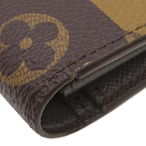 Louis Vuitton M81008 Monogram Stripe Portefeuille BrazaPurse Monogram Canvas Array
