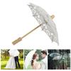 Lace Wedding Umbrella Wedding Bridal Lace Umbrella Decorative   Umbrella Photography Prop for Party Camping