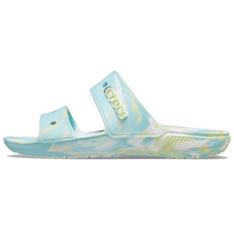 

Crocs Классические Повседневные Модные Тапочки Унисекс тапочки Синий Зеленый 207701-4SU 42-43