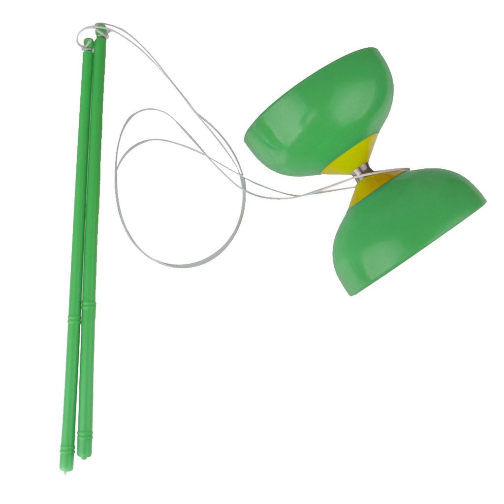 Diabolo With Sticks Traditional Game Retro Chinese Yo