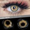 Eyeshare 2ks/pár Barevné kontaktní čočky pro oči Barevné oční čočky RICH GIRL Kontaktní čočka Krásná žákovská kosmetika ročně