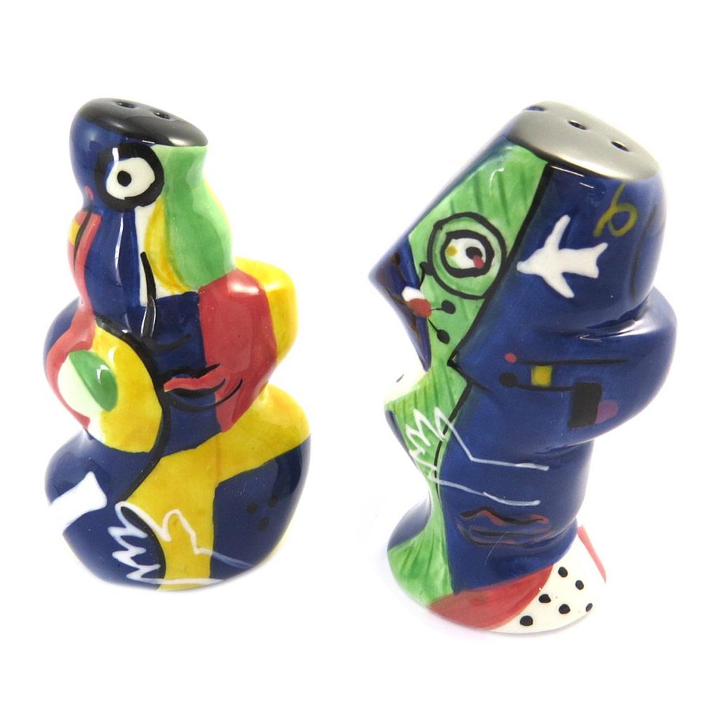 Les Trésors De Lily [P2831] - Set poivre et sel 'Graphio' multicolore