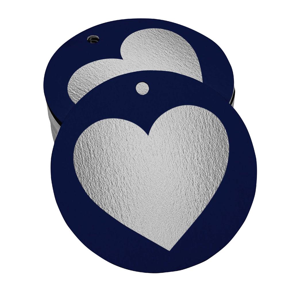 Inkdotpot Pack Of 100 Made With Love Wedding Favor Paper Tags Craft Real Gold Foil Hang