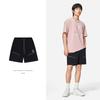 Lining Casual Solid Color Sports Shorts Men Bottoms Black AKSS801-1