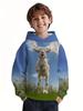 New Animals Hoodie Cute Dog Pattern 3d Print Autumn Fashion Comfort Pullover Long-sleeve Hoodie Outdoors Children's Clothing Boy