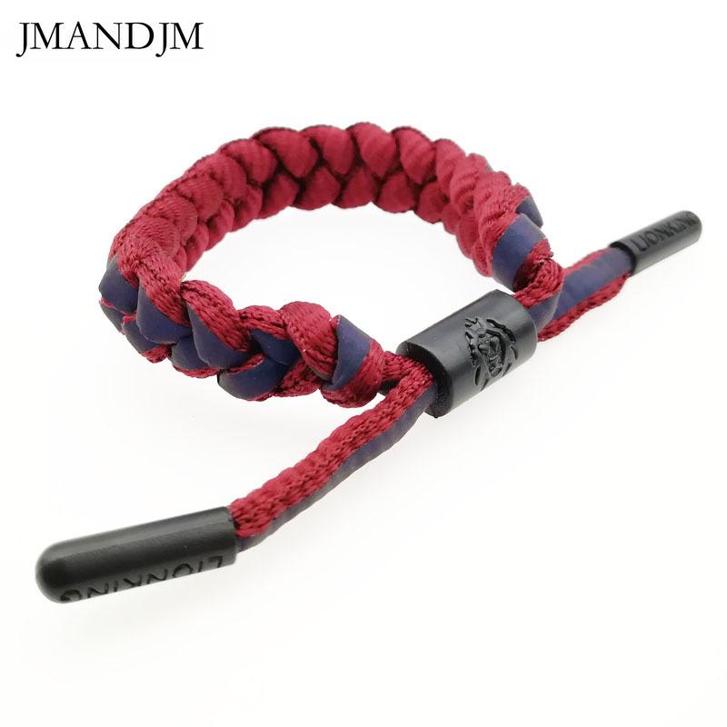 Bracelet Shoelace Woven Holographic Reflective Couple Bracelet Men's and Women's Bracelet