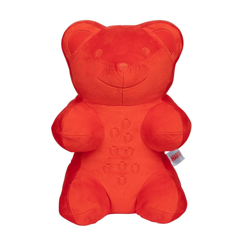 Haribo Jumbo Plush Gold Bear Red Collectible Toy Figure