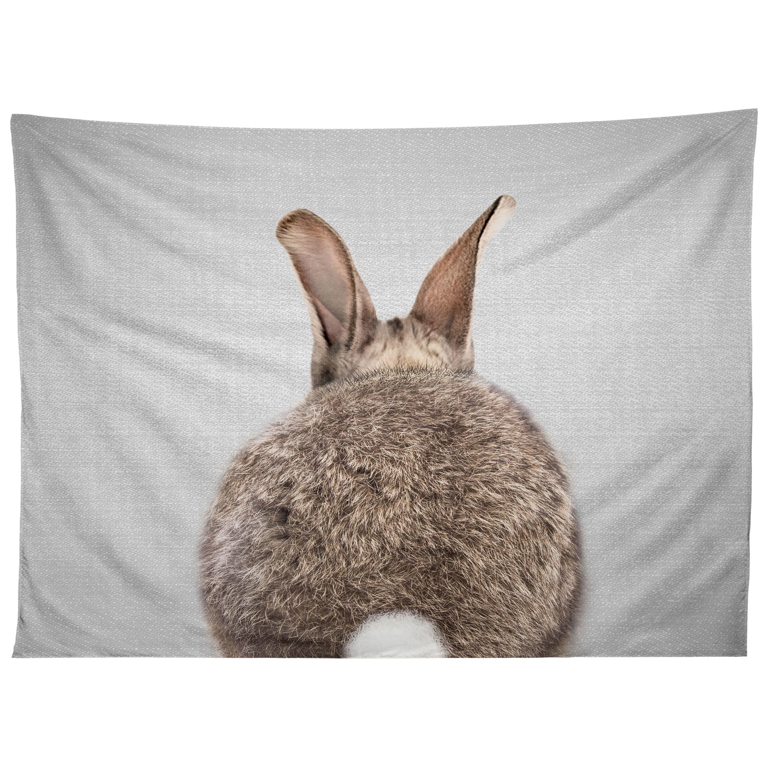 RABBIT TAIL COLORFUL tapestry 75x100