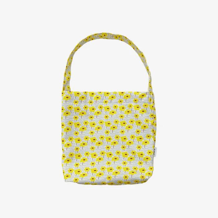 Fabric Shoulder Bag Yellow Bloom / Jessica Nielsen