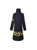 Trafalgar Law Cosplay Costume - One Piece 2 Years Later Cloak Cape for Halloween Party, Anime Role Play Outfit