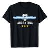 Argentina 3 Stars Argentinian Flag Three Stars 10 Argentina T-Shirt FREESHIPS