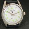 SWISS VINTAGE FAVRE LEUBA 101 SEA KING HAND-WINDING MENS WHITE WATCH A702005-5 R208-a702005