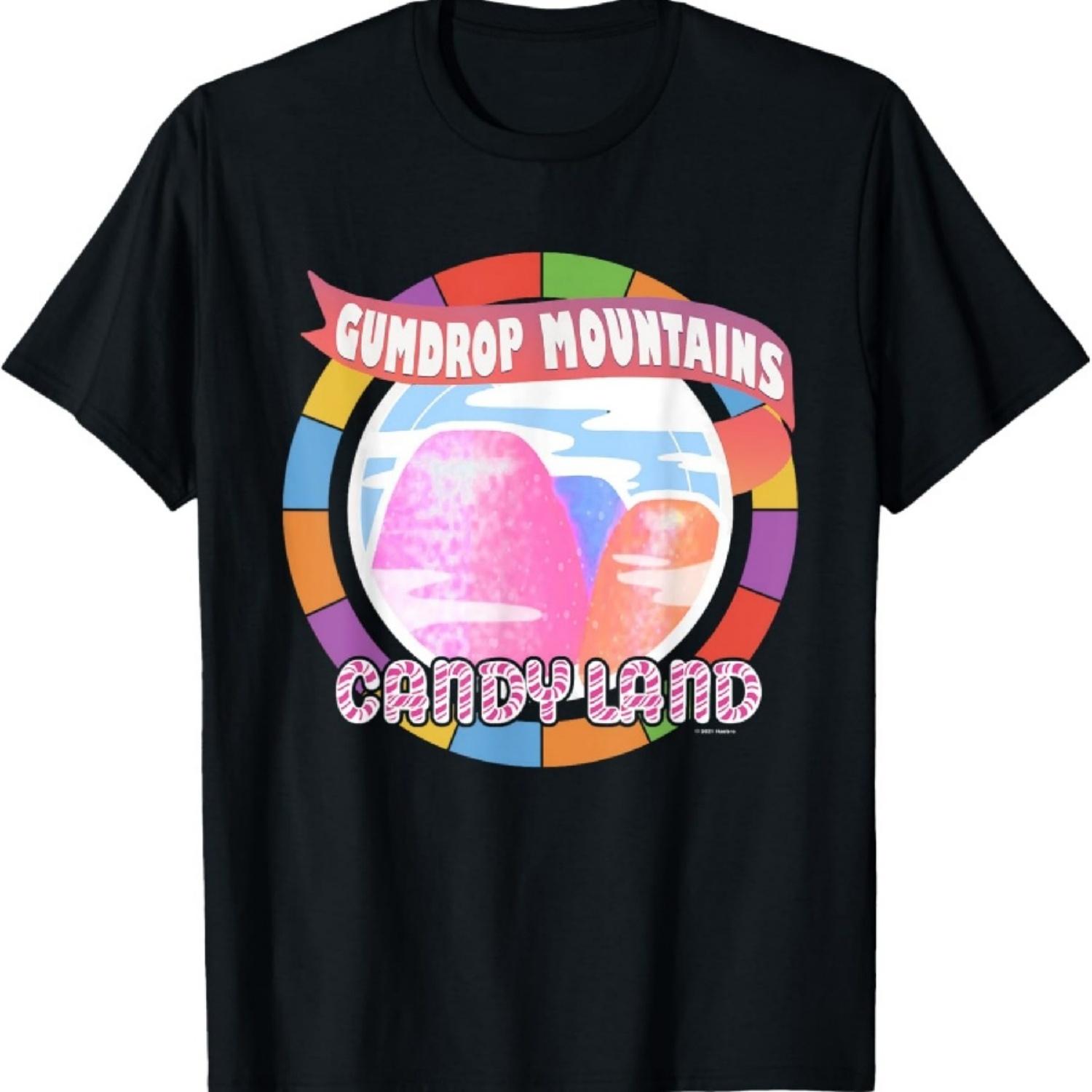 

Candy Land Delicious Gumdrop Mountains T-Shirt S