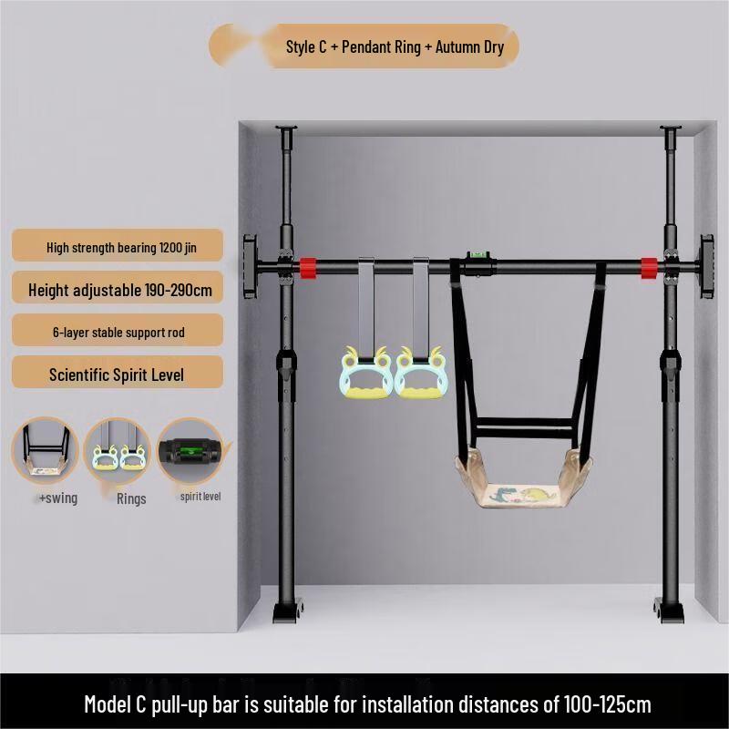 iosn Chiweng Регулируемая дверная перекладина для подтягиваний