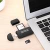 Portable High Speed SD TF OTG Micro USB Card Reader for Mobile Phone