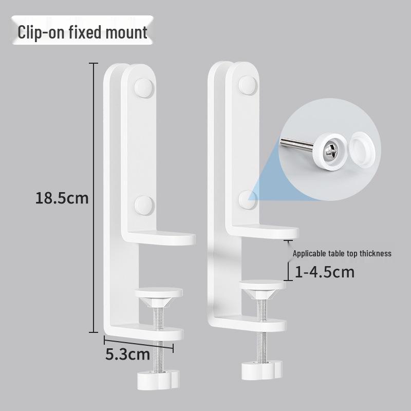Desktop DIY Pegboard: Large Accessory Holder for Office or Home Desk, Clamp-Standing Storage, Hanging Rack, Countertop Decoration Display.