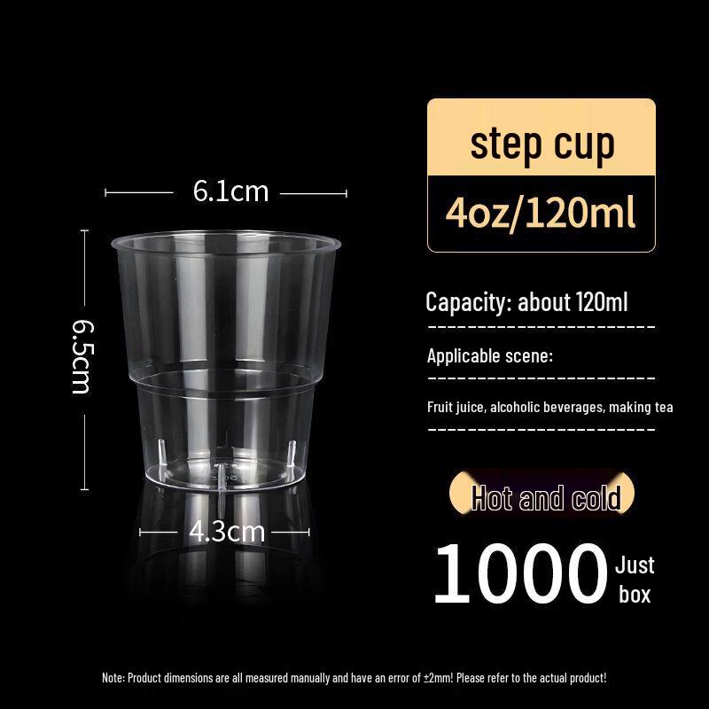 Premium Disposable Thickened Transparent Aviation Drinkware