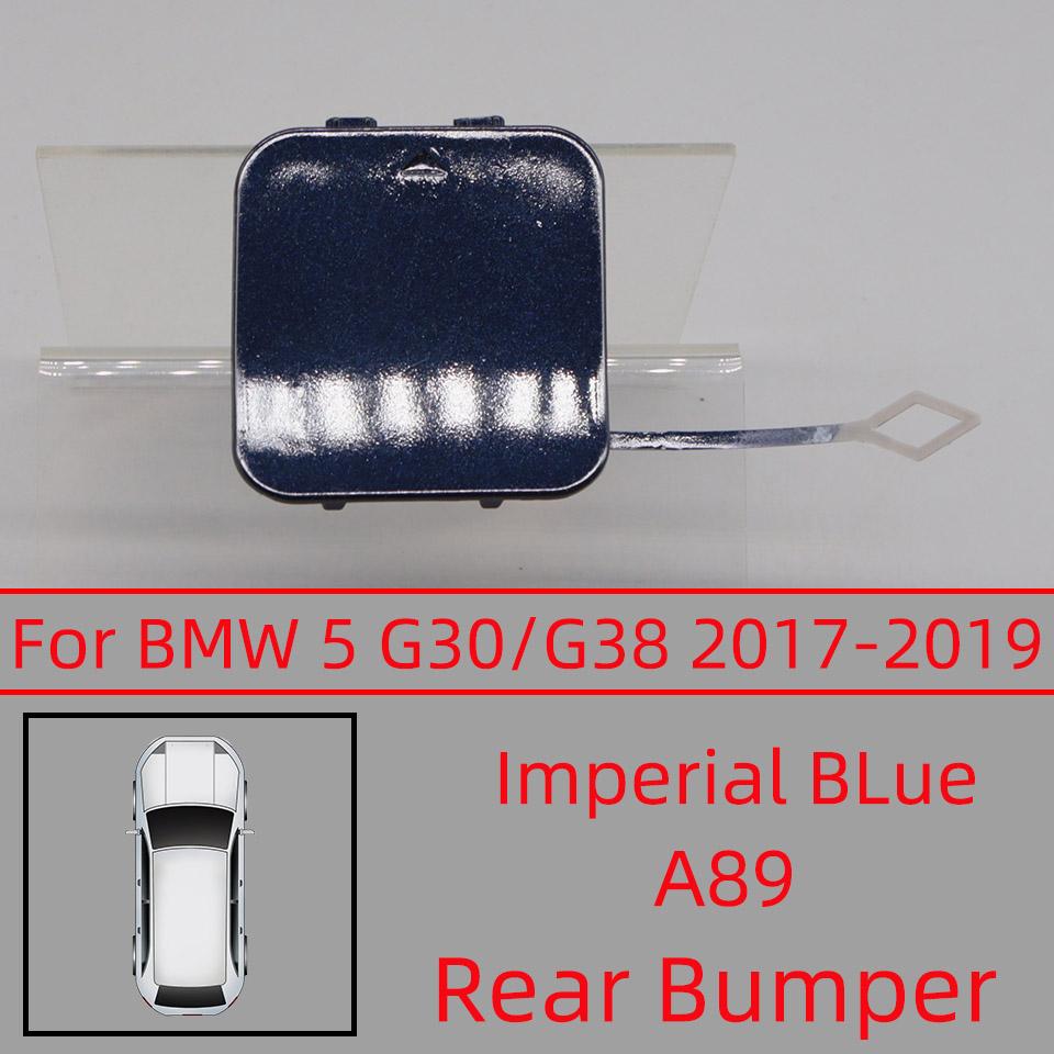 For 2017 2018 2019 Bmw 5 Series G30 G38 518 520 525 530 535 540 Rear Bumper Tow Hook Eye Cover Cap 51127475589 Painted