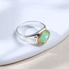 Stylish, Elegant and Warm Women's Sapphire Gemstone Ring Jewelry, Simple Retro Jewelry