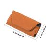 Sunglasses Case for Car Compact Leather Glasses Clip Vehicle Visor Accessories Magnetic Closure Protective Box Truck Gadgets