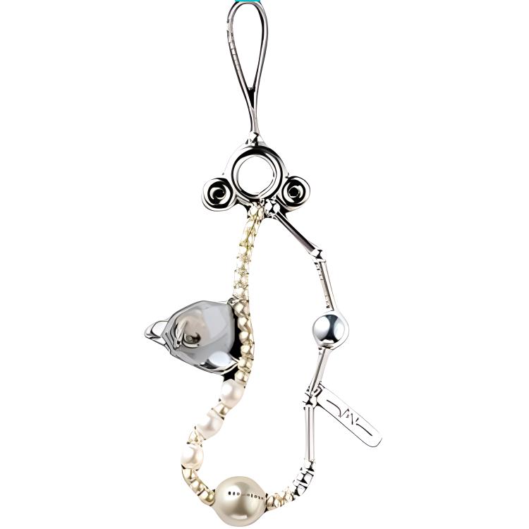 New POP MART Skullpanda Sound Collection Cell Phone Chain Mystery Boxes Single Blind Box/whole Box 9 Pcs PPMT-2406-0099