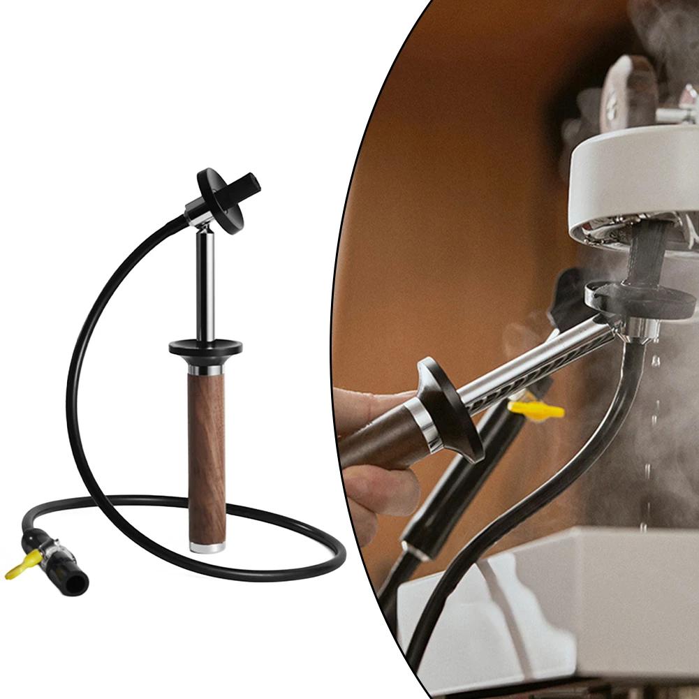 For Coffee Machine Steam Cleaning Brush Coffee Machine Brush Cleaning Coffee Machine Nylon Brush Head Silicone Steam Vent Pipe