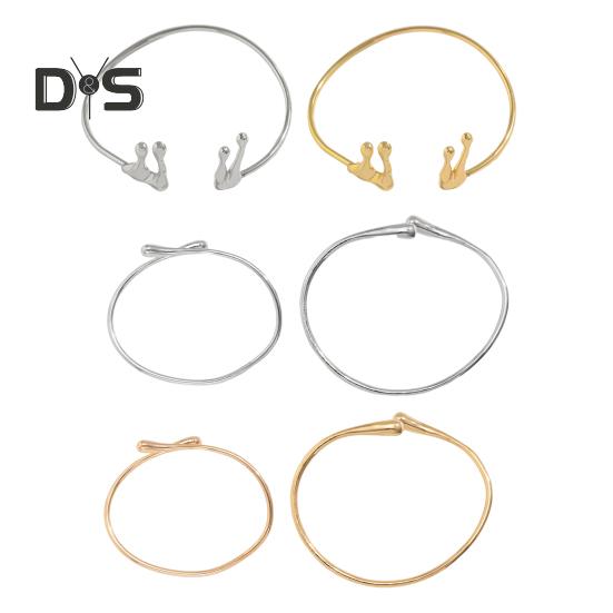 Women Arm Bracelet Liquid State Arm Cuff Adjustable Opening Design Bangle Retro Style Arm Jewelry Gift