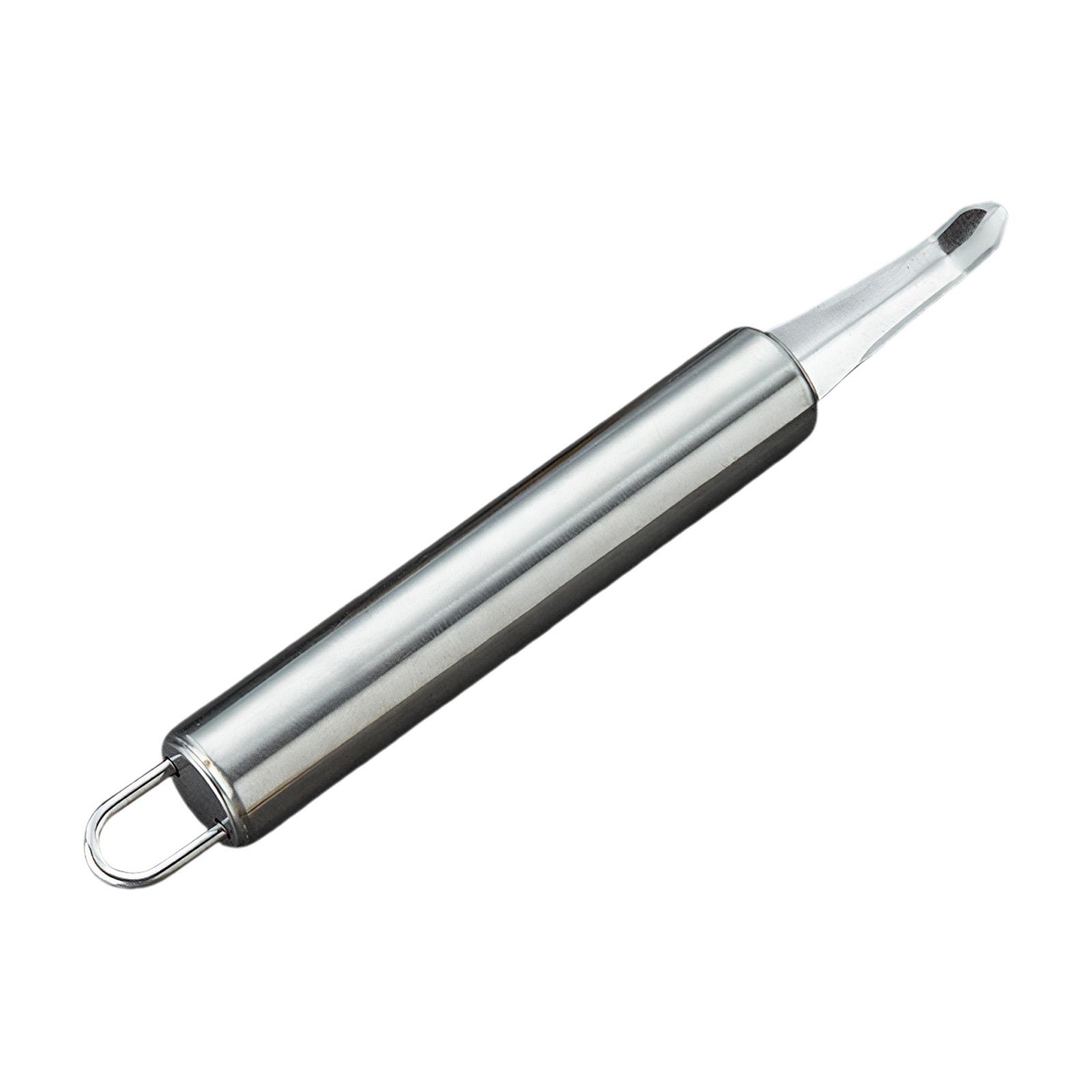 

Stainless Steel Handy Shrimp Deveiner And Food Scraper Easy To Clean Cherry Core Removal Tool for Fruit Lovers and Home Chefs