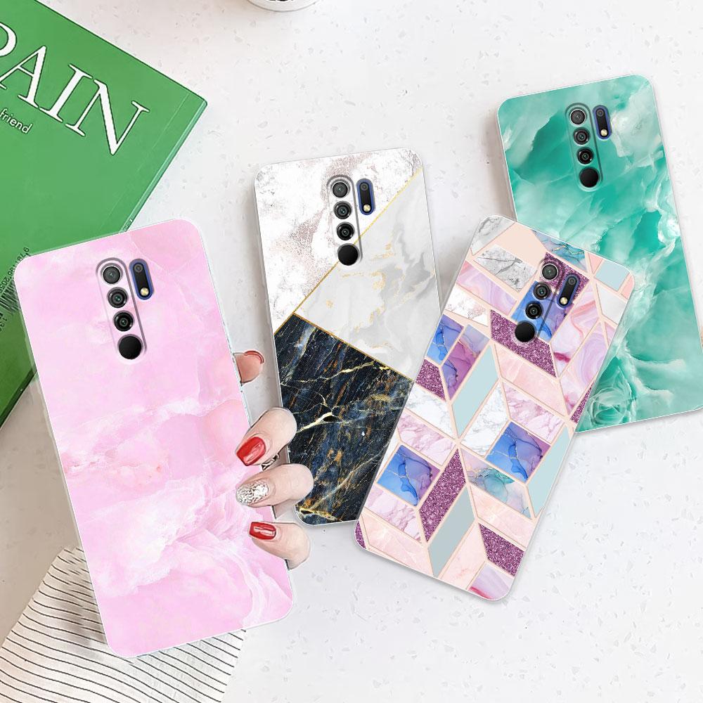 For Redmi 9A 9C NFC Case For Xiaomi Redmi 9 Case Silicon Fashion Clear TPU Back Cover For Xiaomi Redmi 9T 9AT Phone Case Fundas
