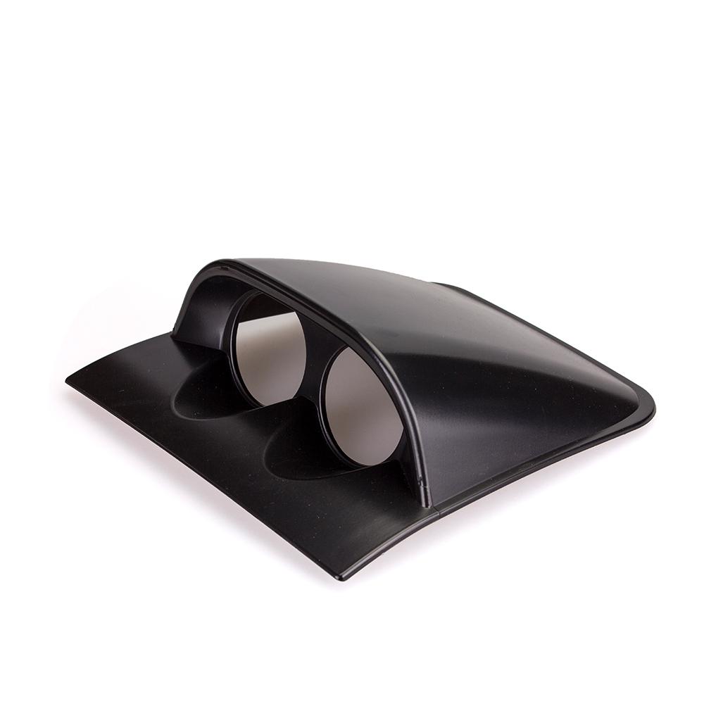 2" 52mm Gauge Pod Mount Holder Racing Dash Board Dual Triple Gauge Pod Black Carbon Fiber Color Double Triple Gauge Pods