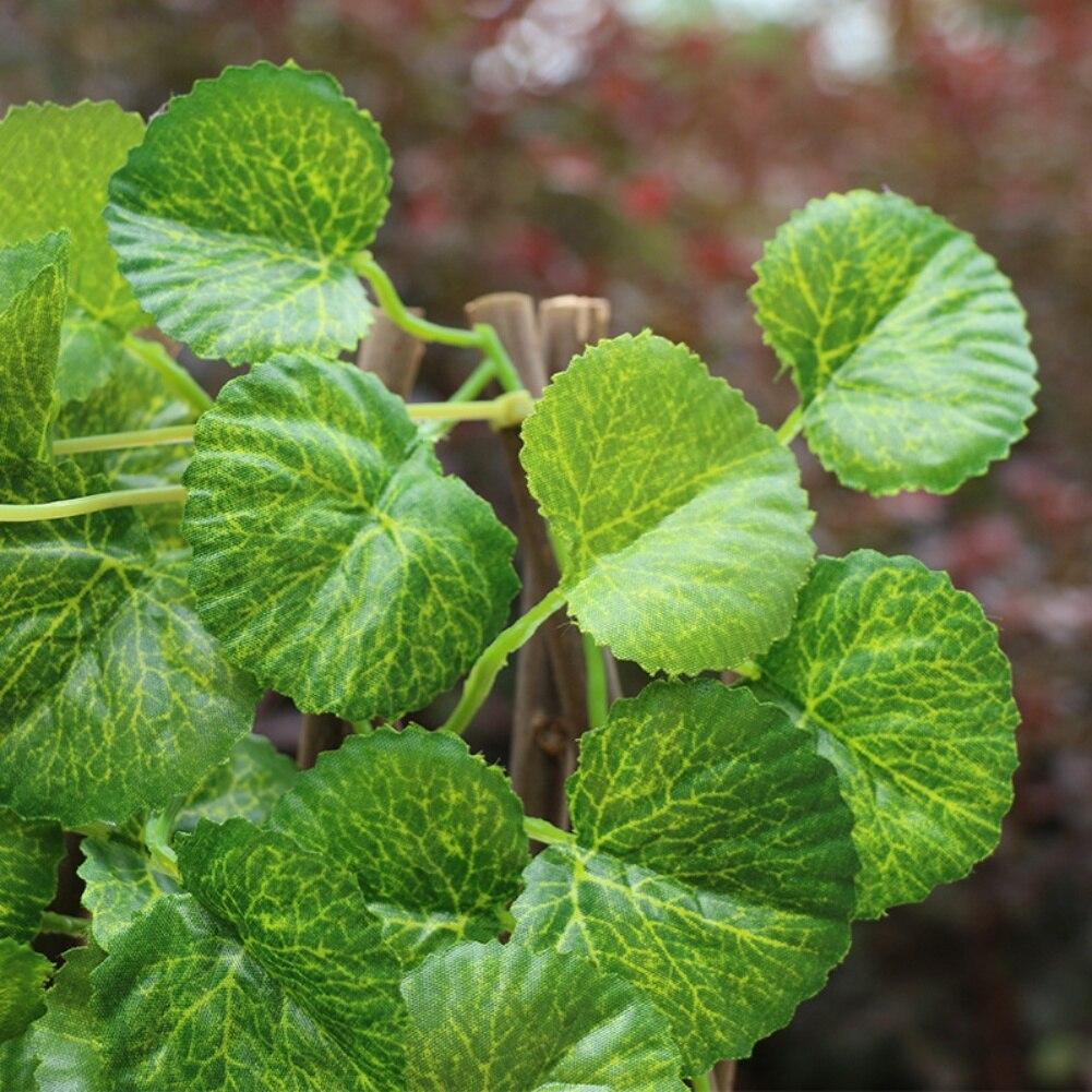 Retractable Artificial Green Leaf Fence, Outdoor Courtyard Fence, Decorative Leaves To Block Plants