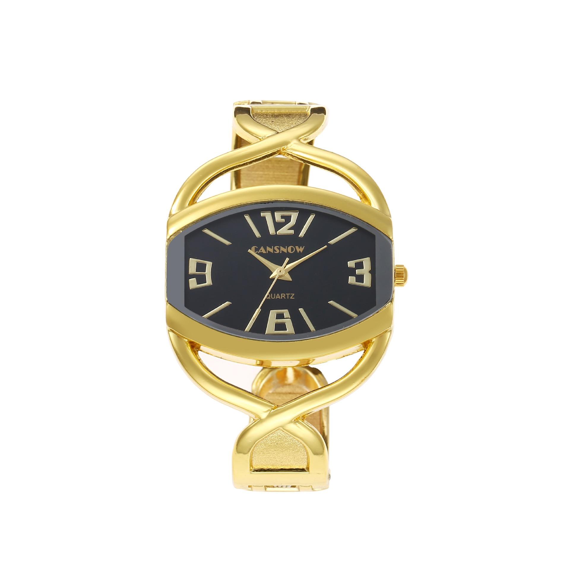 

Модные женские золотые часы-браслет из нержавеющей стали, роскошные часы для женщин, женские кварцевые наручные часы