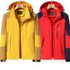 Giacca da Trekking Impermeabile Uomo Abbigliamento Outdoor Antivento Camping Traspirante con Cappuccio Alpinismo Sport Cappotti