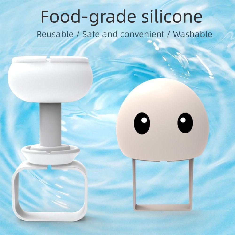 Portable Data Cable Winder Cartoon Multi-function Desktop Cable Storage Buckle Silicone Binding Belt Data Cable Buckle Belt