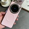 For VIVO X200 Pro Case Soft PU Skin Magnetic Wireless Charging Protective Back Cover Case For VIVO X200Pro Mini Phone Shell