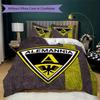 Alemannia Aachen Pattern Bedding,Quilt Set Quilt Cover Pillowcase Home Birthday Gift(1 * duvet cover + 2 * pillowcase, without core)_lx