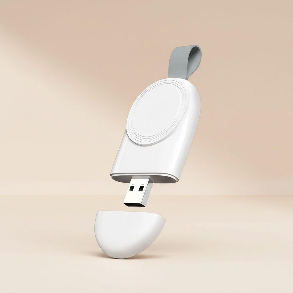 

Ultra Magnetic Wireless Charger for Apple Watch Series 1-8 Fast Charging Travel Portable Adapter
