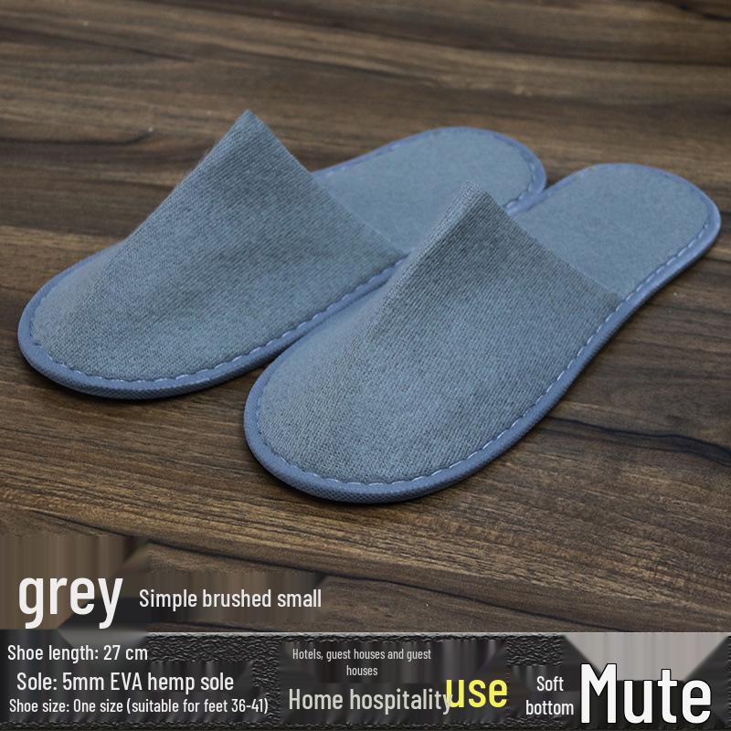 Disposable Terry Cloth Slippers for Hotel Guests