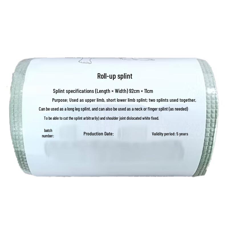 Jinying 92x11cm Roll-Up Fracture Splint (100-Pack)