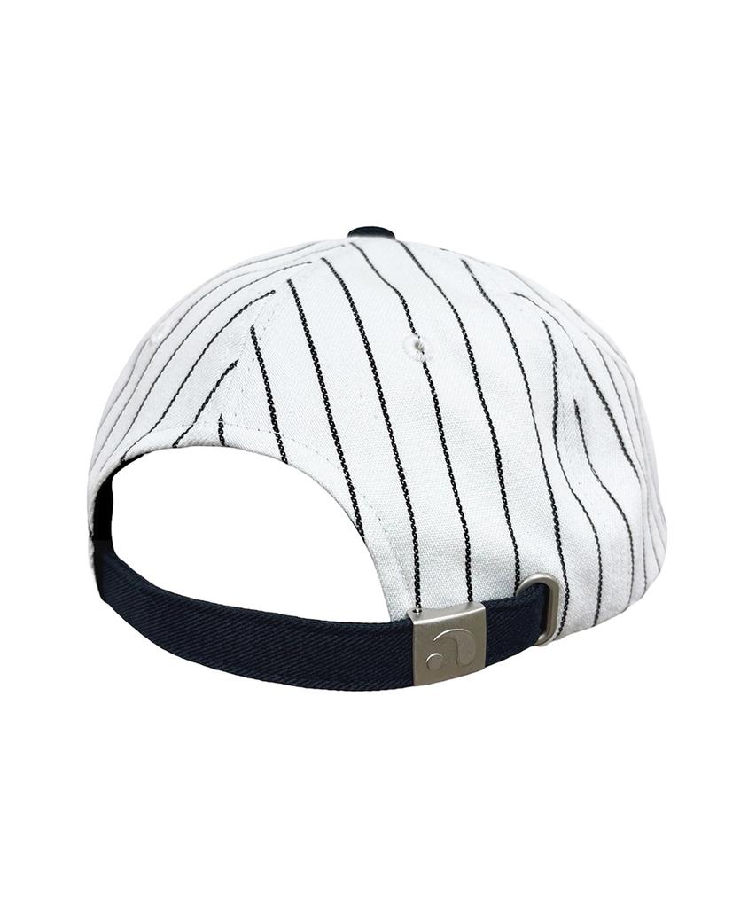 Paeseul Stripe F Logo Cap White