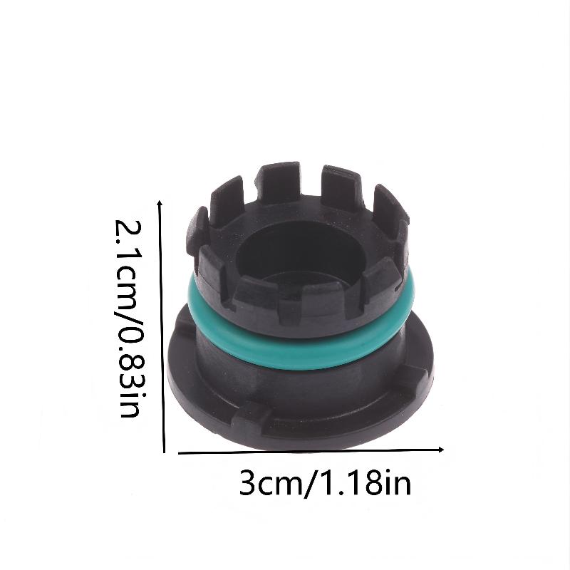 

Engine Oil Seal Plug with Green O-Ring, High-Grade Leak-Proof Engine Seal Protection Component for Auto Repair