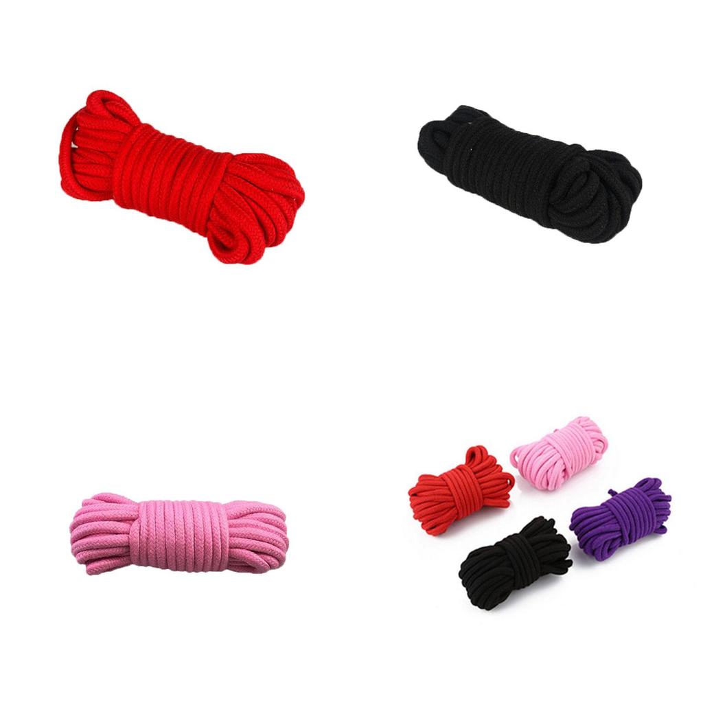 Sex Corda Toy Rossa Bondage Nylon Rope 5 Metri Sexyshop Fetish Restraint Bdsm