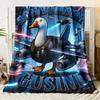 Italian Brainrot AI Generated Animals Plush Thin Blanket Kids Adult Flannel Throw Blanket for Outdoor Super Soft Bedspread Gift