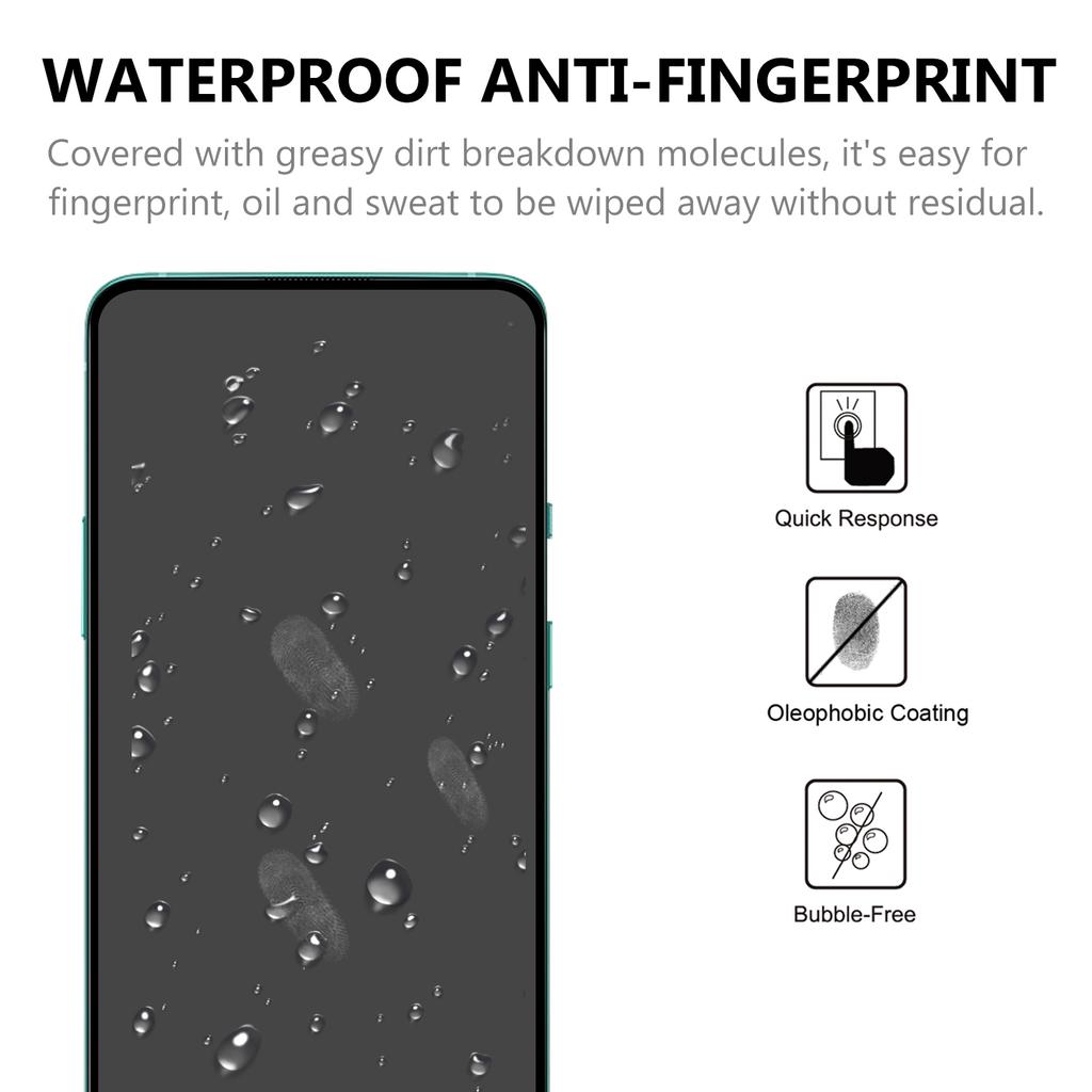 Complete Covering Tempered Glass Screen Protector for Xiaomi Mi 10T 5G Full Glue Black Edges