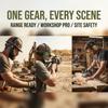 Compact Foldable Ear Defenders, Ear Protection Safety Earmuffs, Noise Reduction Slim Passive Hearing Protectorfor Gun Range